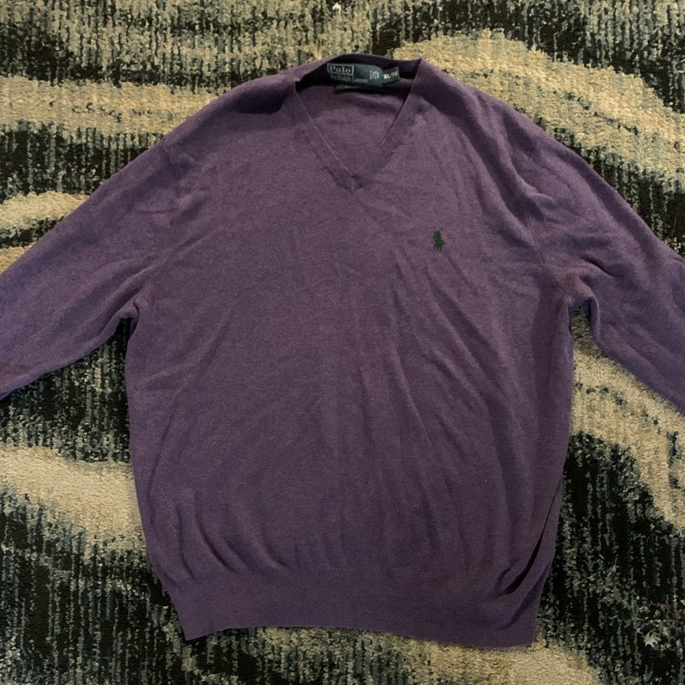 Purple POLO shirt XL